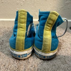 Velvet Converse High Tops